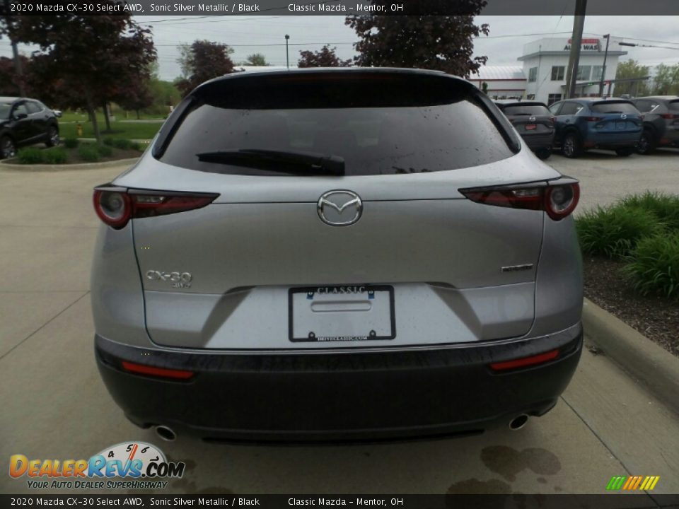 2020 Mazda CX-30 Select AWD Sonic Silver Metallic / Black Photo #6
