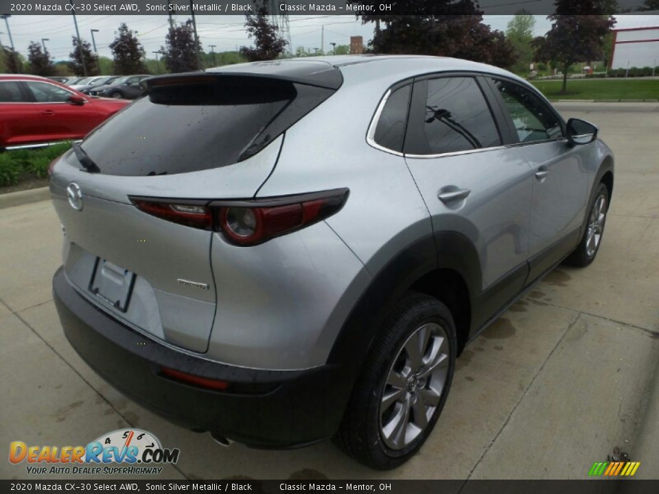 2020 Mazda CX-30 Select AWD Sonic Silver Metallic / Black Photo #7