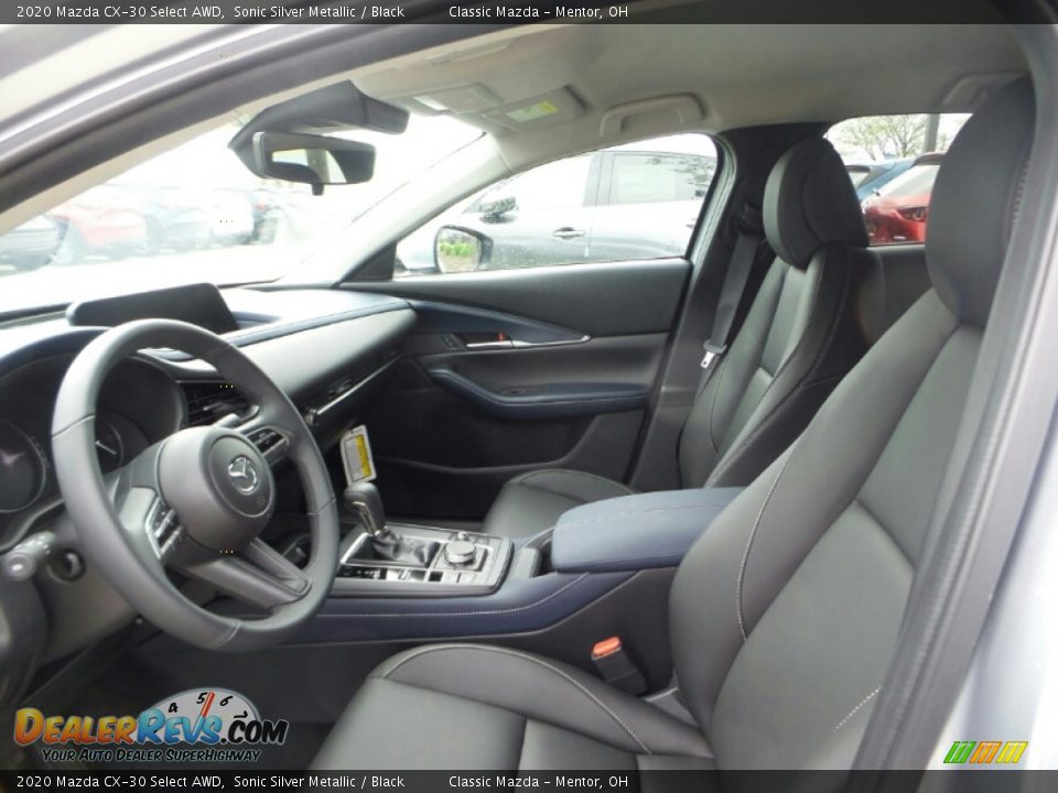 2020 Mazda CX-30 Select AWD Sonic Silver Metallic / Black Photo #8