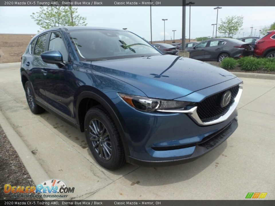 2020 Mazda CX-5 Touring AWD Eternal Blue Mica / Black Photo #1