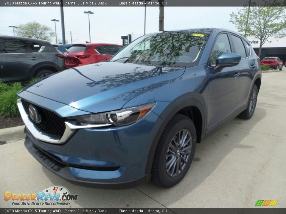 2020 Mazda CX-5 Touring AWD Eternal Blue Mica / Black Photo #3