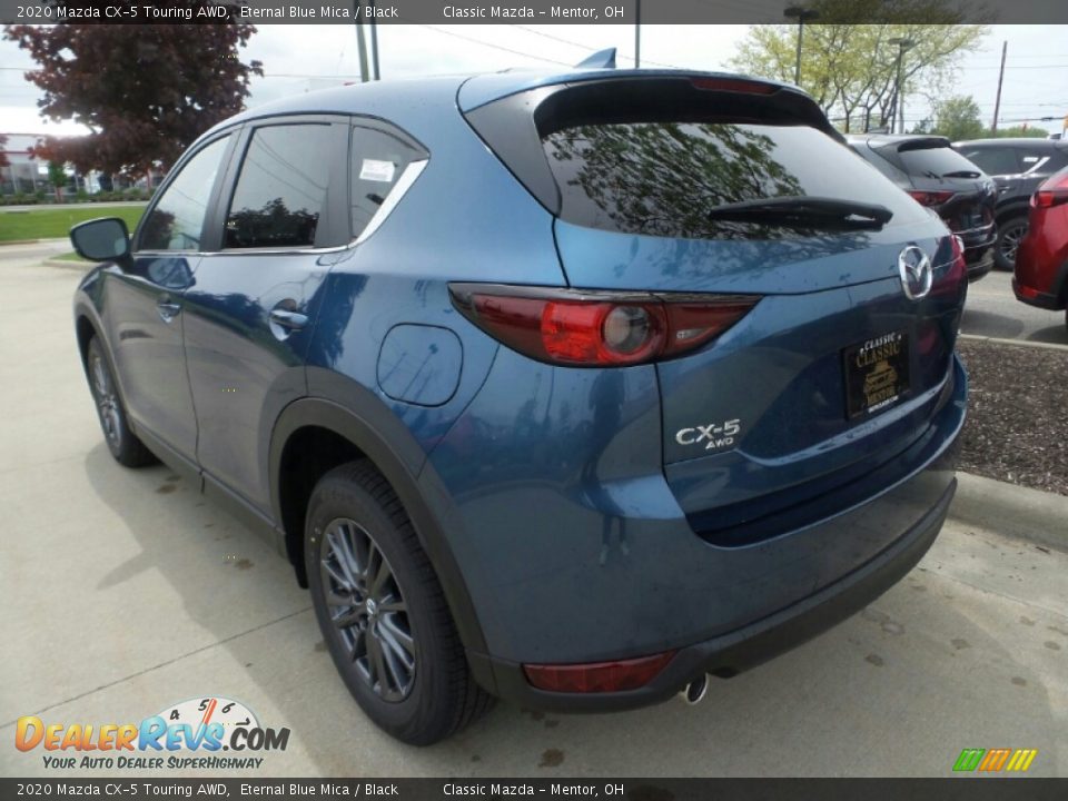 2020 Mazda CX-5 Touring AWD Eternal Blue Mica / Black Photo #5