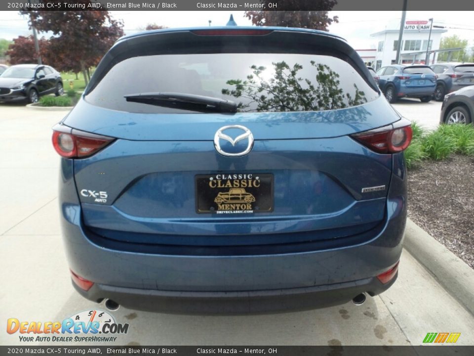 2020 Mazda CX-5 Touring AWD Eternal Blue Mica / Black Photo #6