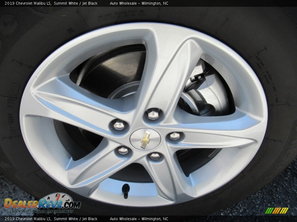 2019 Chevrolet Malibu LS Summit White / Jet Black Photo #7
