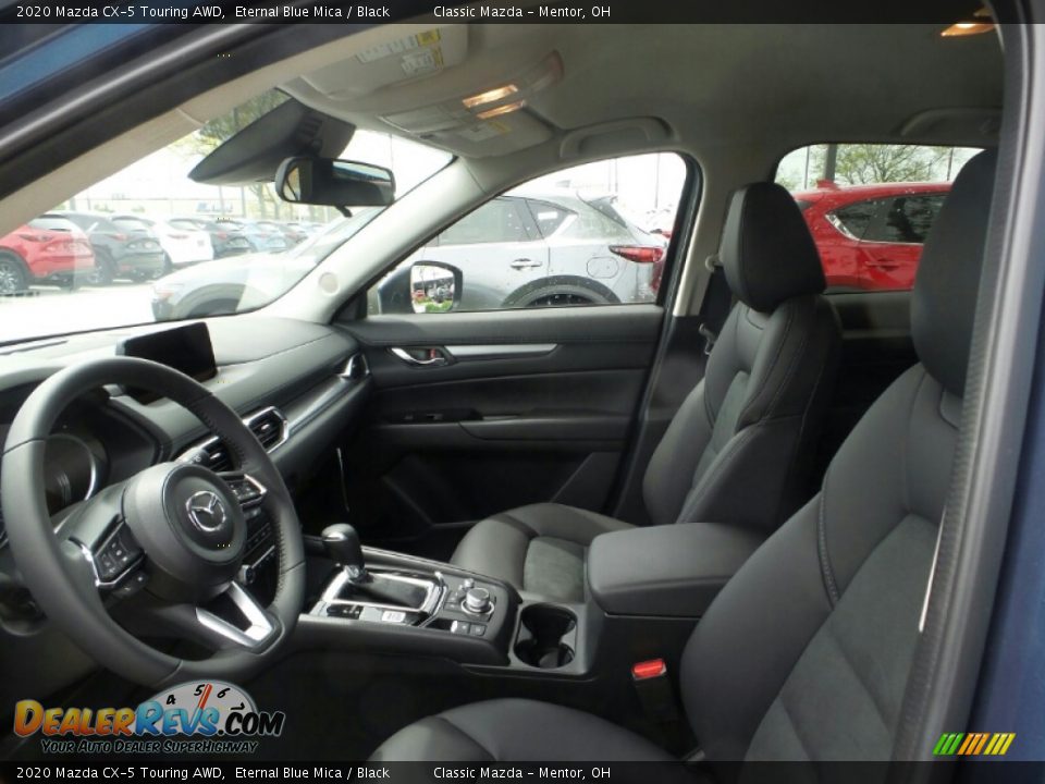 2020 Mazda CX-5 Touring AWD Eternal Blue Mica / Black Photo #8