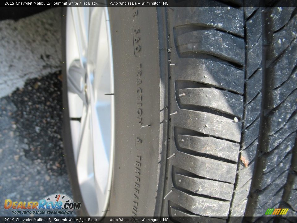 2019 Chevrolet Malibu LS Summit White / Jet Black Photo #8