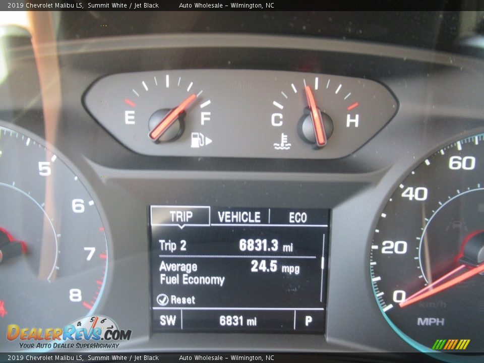 2019 Chevrolet Malibu LS Summit White / Jet Black Photo #15