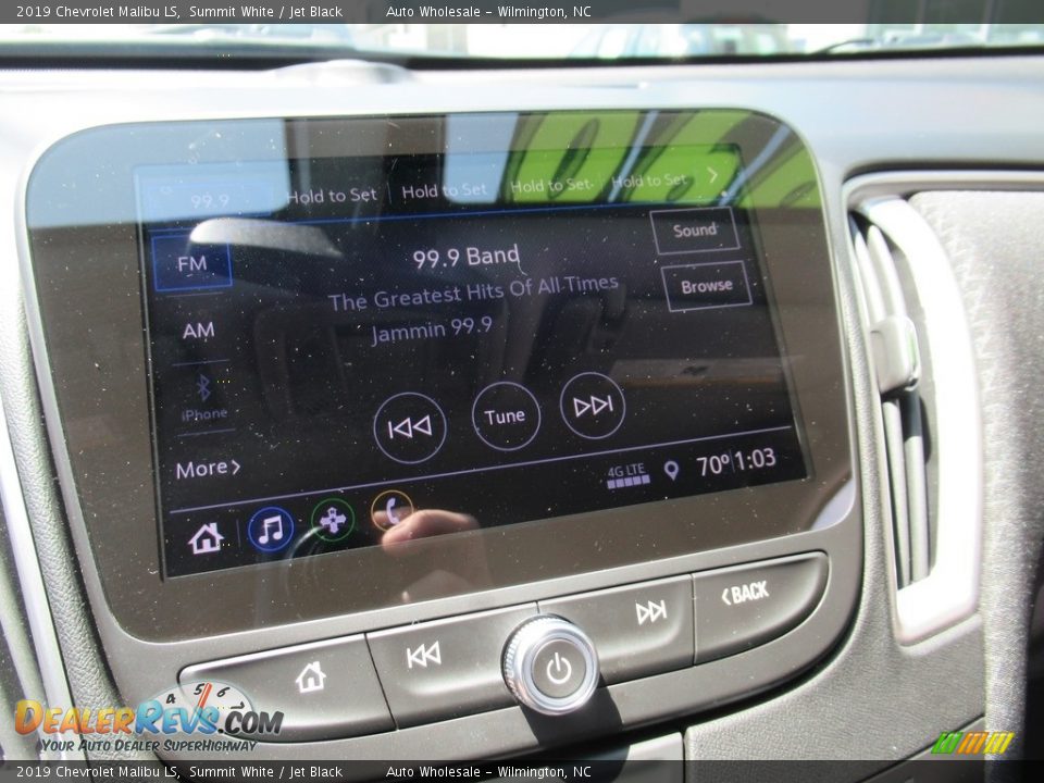 2019 Chevrolet Malibu LS Summit White / Jet Black Photo #16