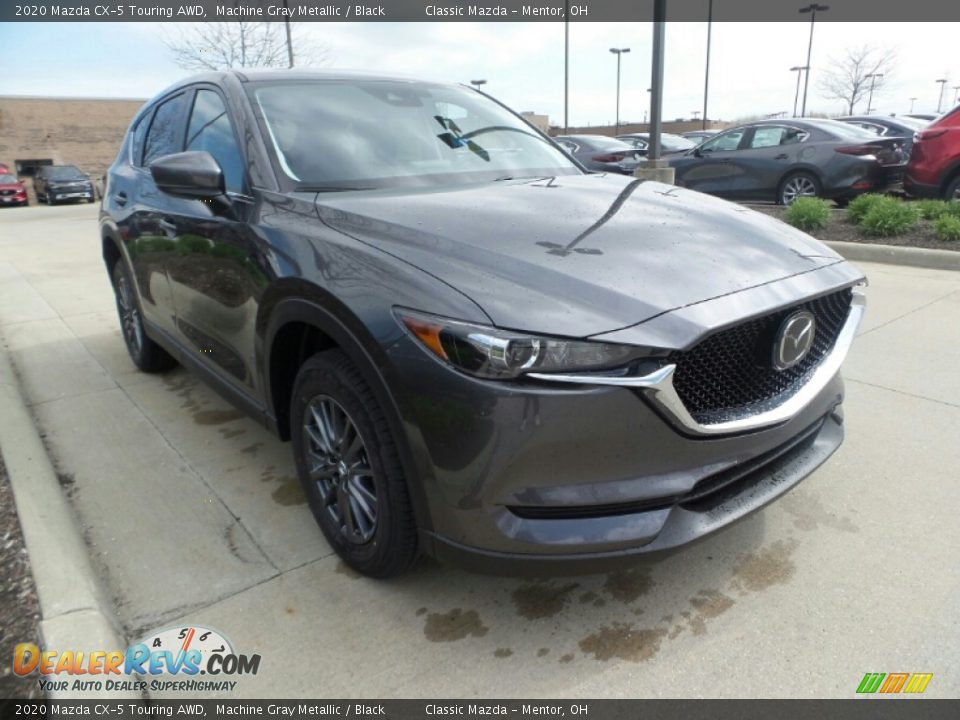 2020 Mazda CX-5 Touring AWD Machine Gray Metallic / Black Photo #1