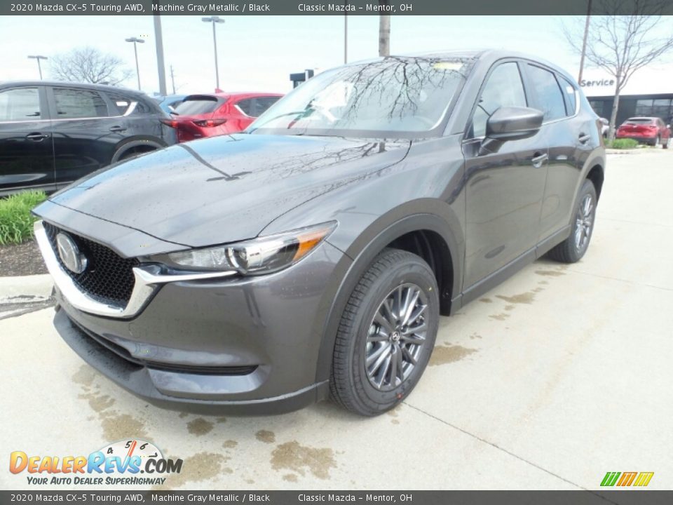 2020 Mazda CX-5 Touring AWD Machine Gray Metallic / Black Photo #3