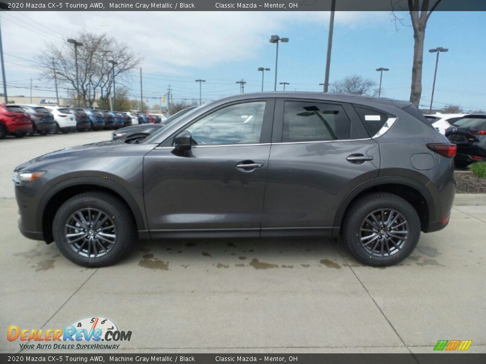 2020 Mazda CX-5 Touring AWD Machine Gray Metallic / Black Photo #4