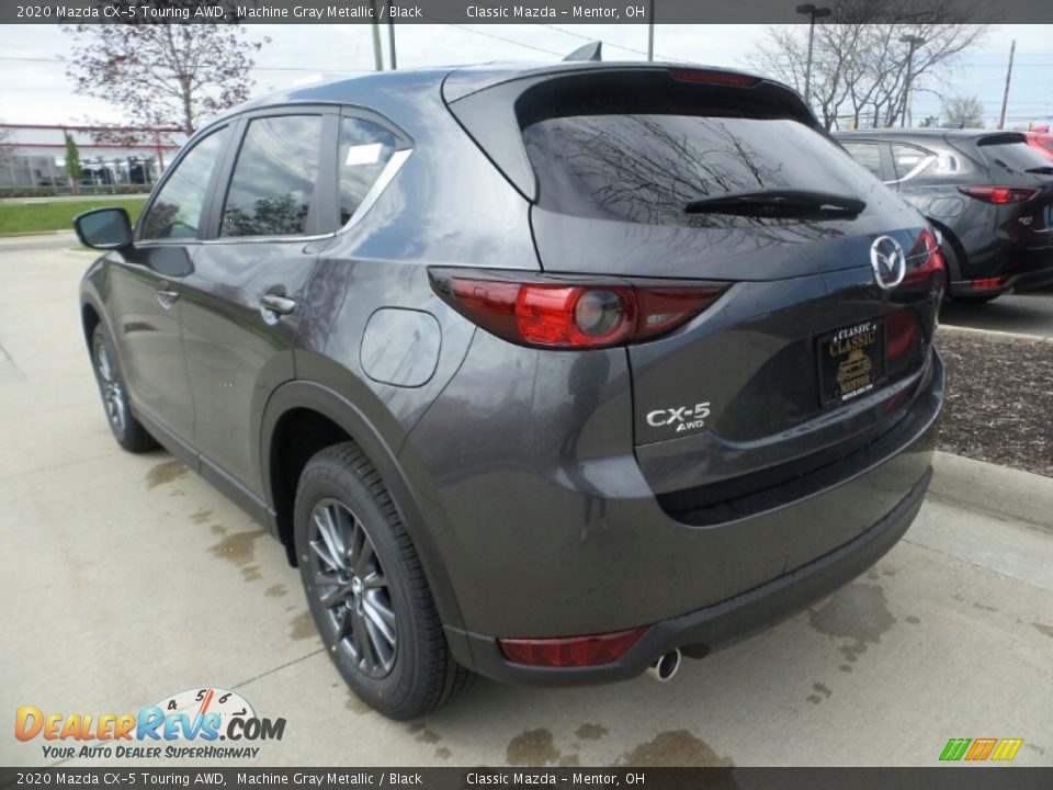 2020 Mazda CX-5 Touring AWD Machine Gray Metallic / Black Photo #5