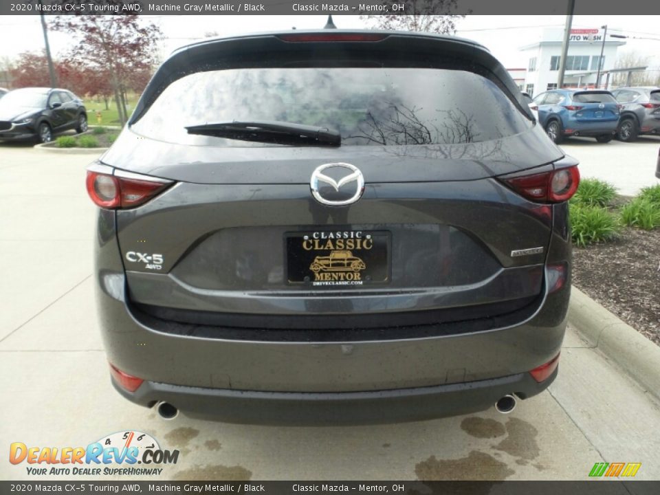 2020 Mazda CX-5 Touring AWD Machine Gray Metallic / Black Photo #6