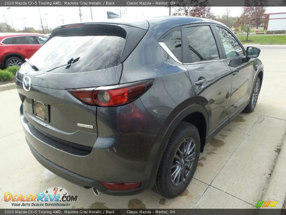 2020 Mazda CX-5 Touring AWD Machine Gray Metallic / Black Photo #7