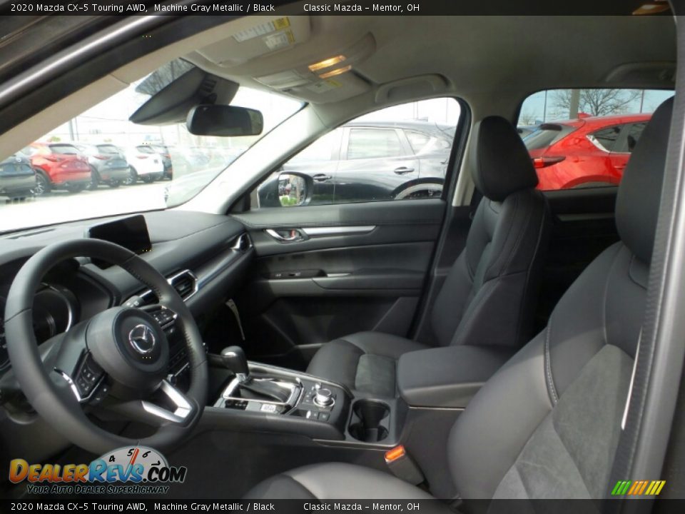 2020 Mazda CX-5 Touring AWD Machine Gray Metallic / Black Photo #8