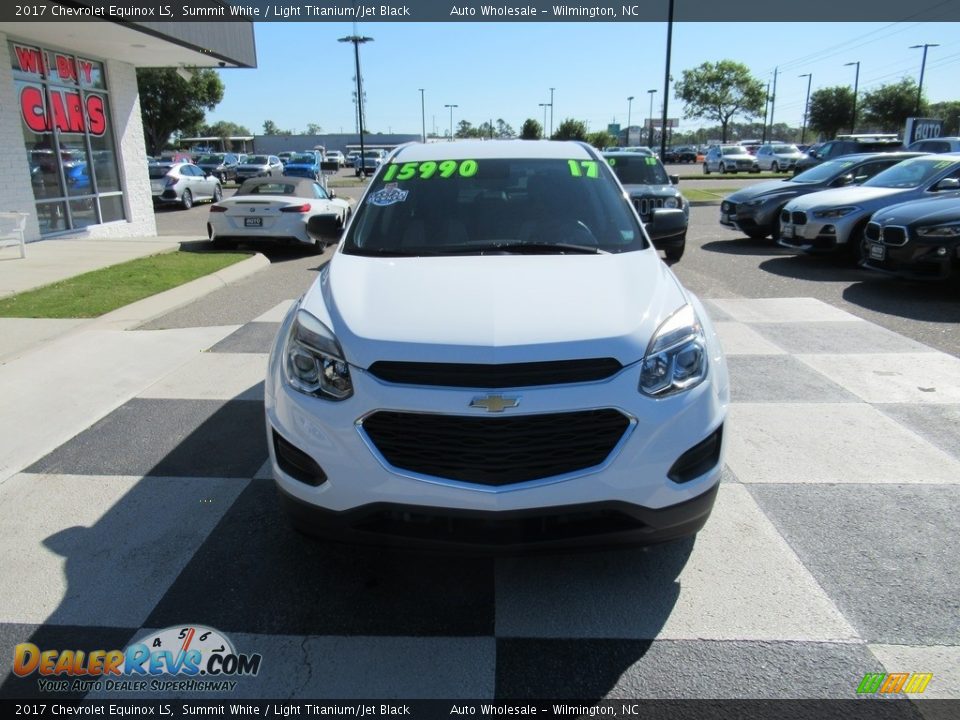 2017 Chevrolet Equinox LS Summit White / Light Titanium/Jet Black Photo #2