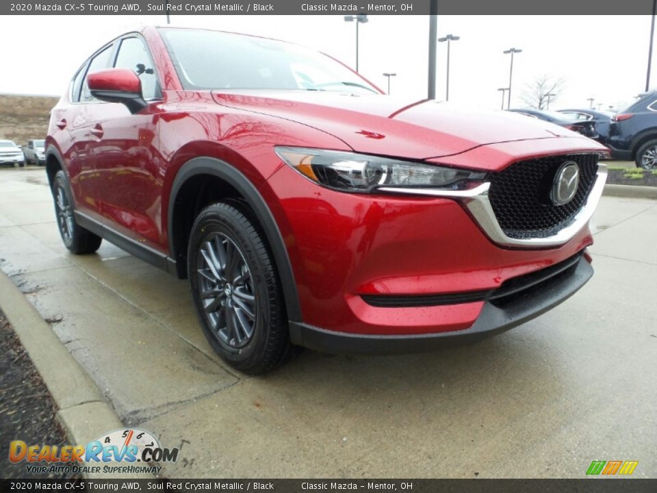 2020 Mazda CX-5 Touring AWD Soul Red Crystal Metallic / Black Photo #1