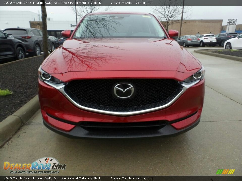2020 Mazda CX-5 Touring AWD Soul Red Crystal Metallic / Black Photo #2