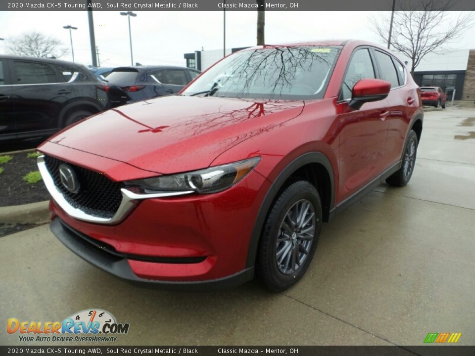 2020 Mazda CX-5 Touring AWD Soul Red Crystal Metallic / Black Photo #3