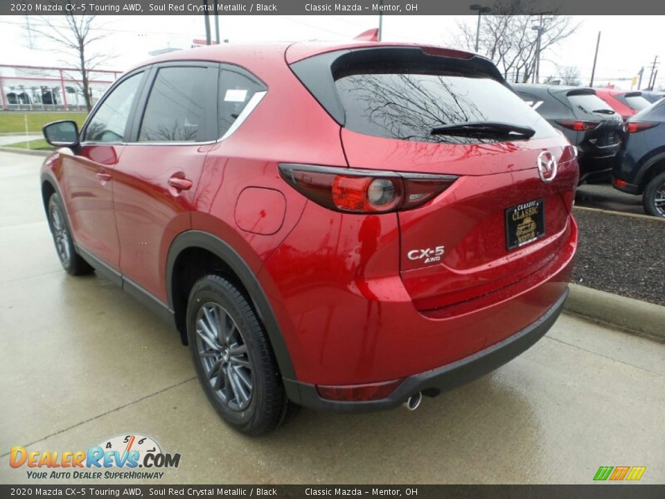 2020 Mazda CX-5 Touring AWD Soul Red Crystal Metallic / Black Photo #5
