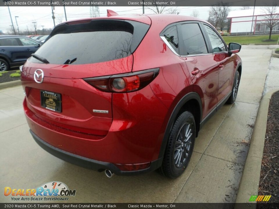 2020 Mazda CX-5 Touring AWD Soul Red Crystal Metallic / Black Photo #7