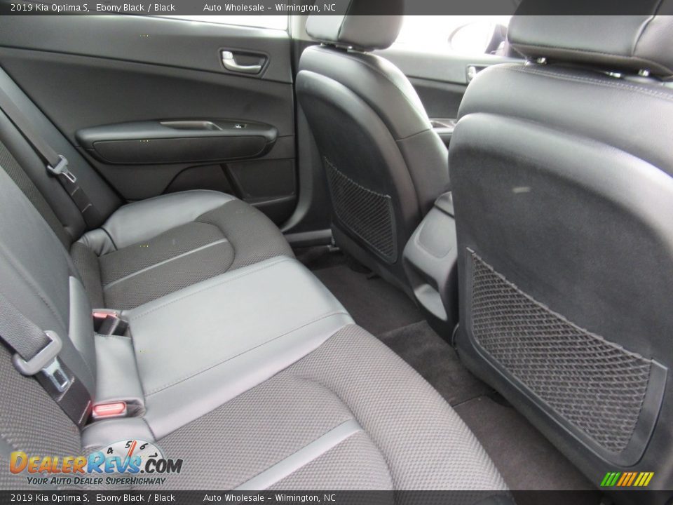 2019 Kia Optima S Ebony Black / Black Photo #13