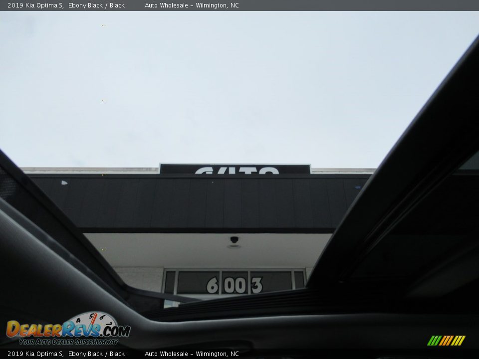 2019 Kia Optima S Ebony Black / Black Photo #14