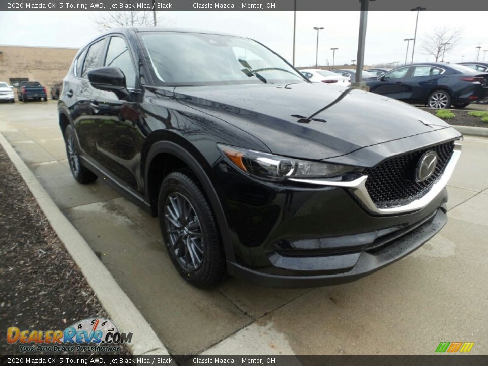 2020 Mazda CX-5 Touring AWD Jet Black Mica / Black Photo #1