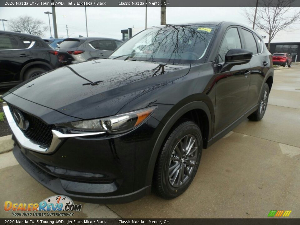 2020 Mazda CX-5 Touring AWD Jet Black Mica / Black Photo #3