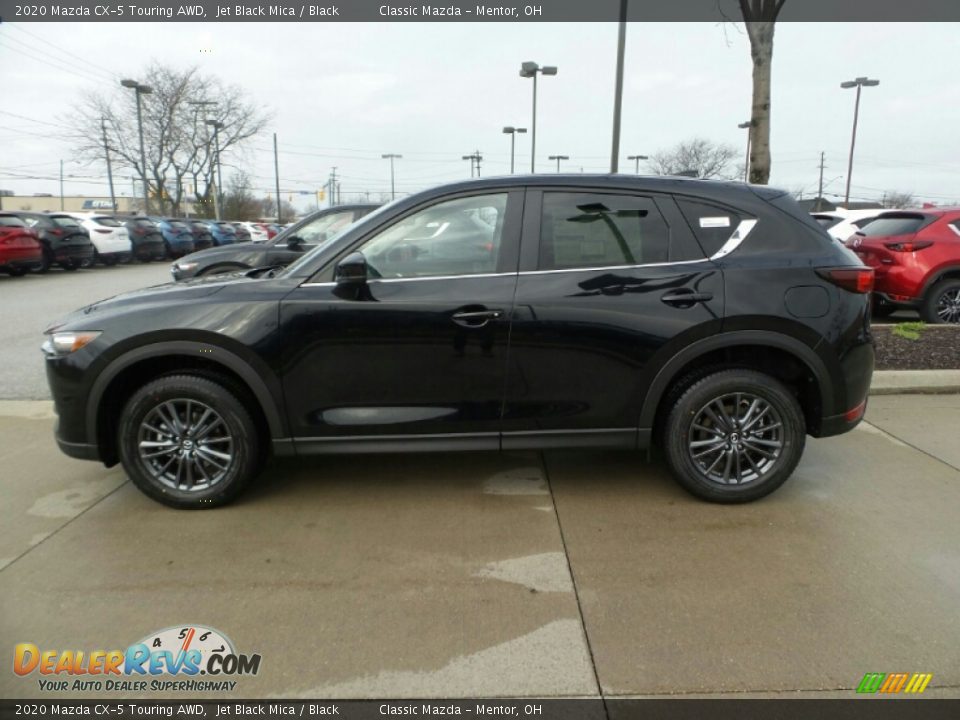 2020 Mazda CX-5 Touring AWD Jet Black Mica / Black Photo #4