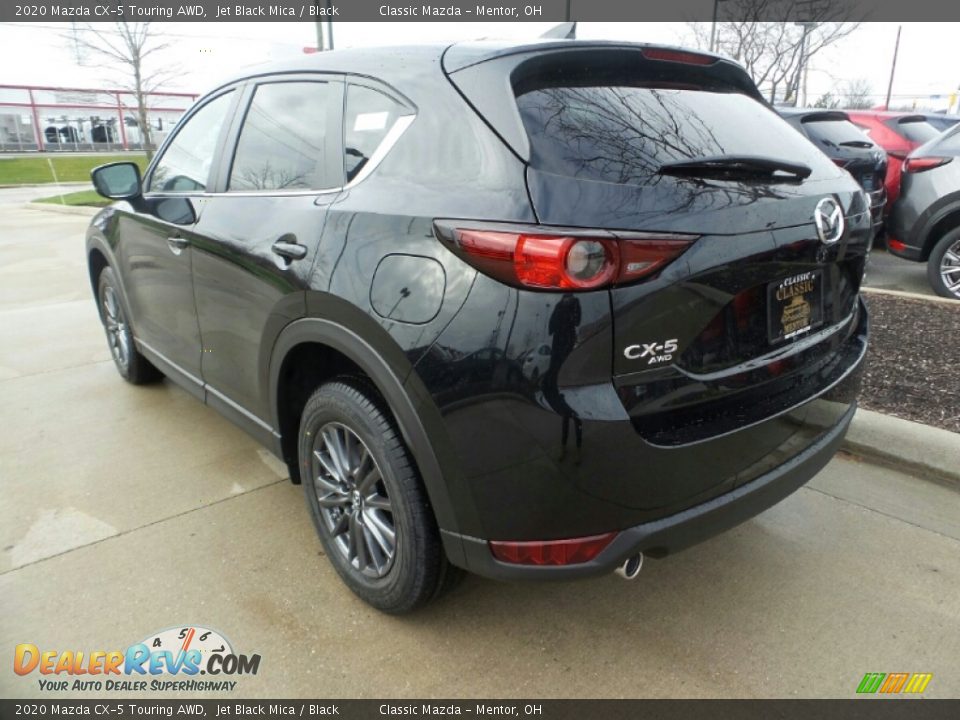 2020 Mazda CX-5 Touring AWD Jet Black Mica / Black Photo #5