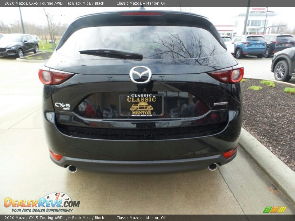 2020 Mazda CX-5 Touring AWD Jet Black Mica / Black Photo #6