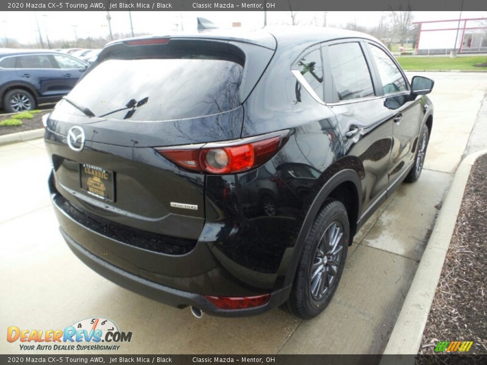 2020 Mazda CX-5 Touring AWD Jet Black Mica / Black Photo #7