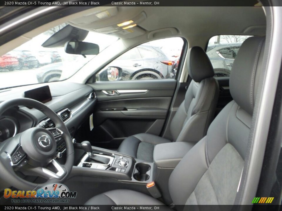 2020 Mazda CX-5 Touring AWD Jet Black Mica / Black Photo #8