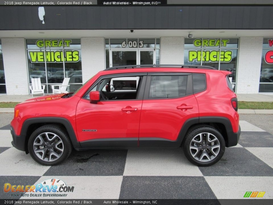 2018 Jeep Renegade Latitude Colorado Red / Black Photo #1