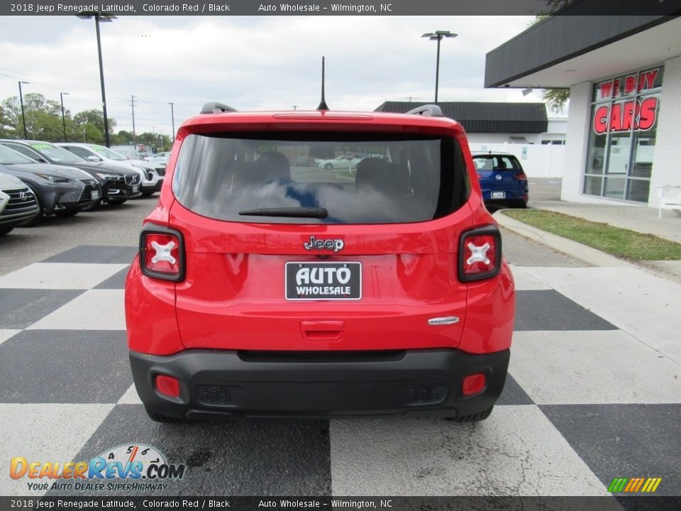 2018 Jeep Renegade Latitude Colorado Red / Black Photo #4