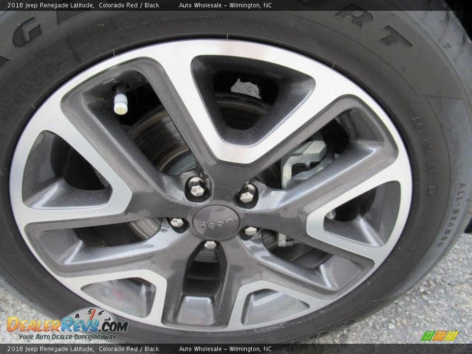 2018 Jeep Renegade Latitude Colorado Red / Black Photo #7
