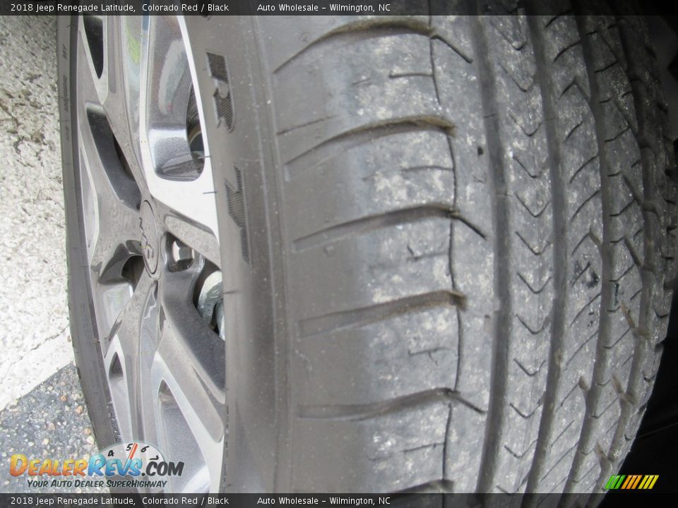 2018 Jeep Renegade Latitude Colorado Red / Black Photo #8