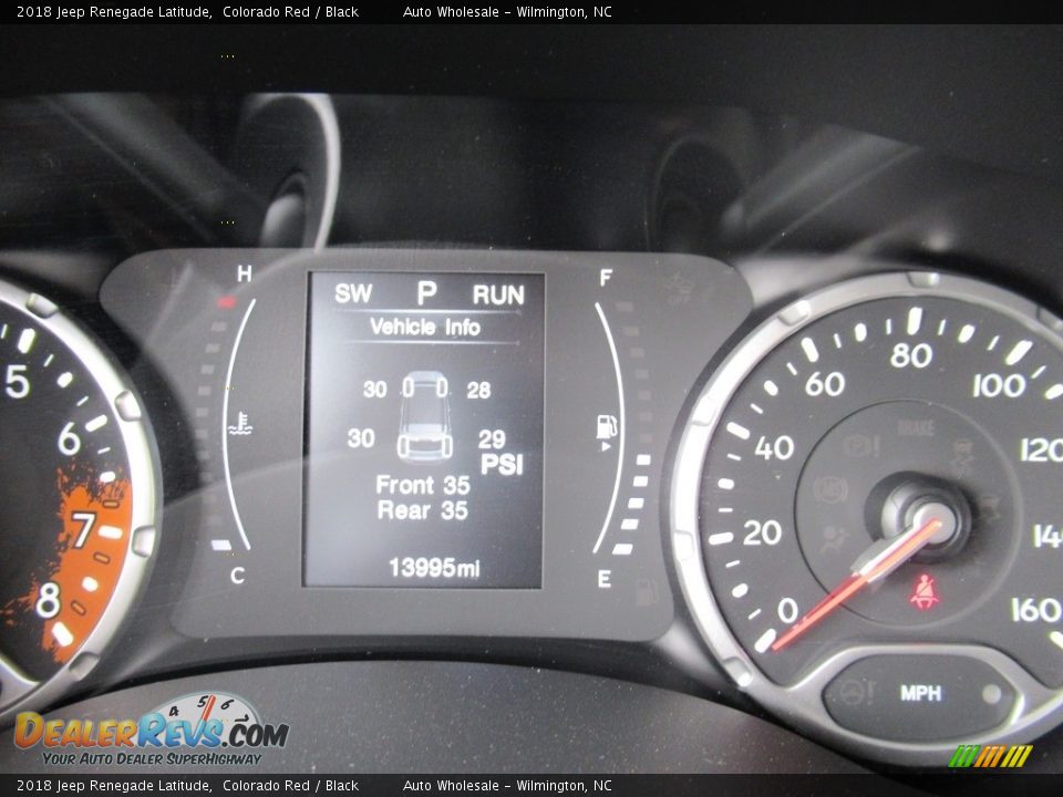 2018 Jeep Renegade Latitude Colorado Red / Black Photo #16