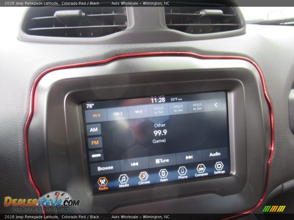 2018 Jeep Renegade Latitude Colorado Red / Black Photo #17