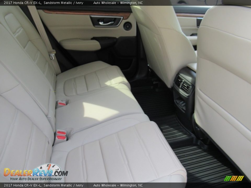 Rear Seat of 2017 Honda CR-V EX-L Photo #14