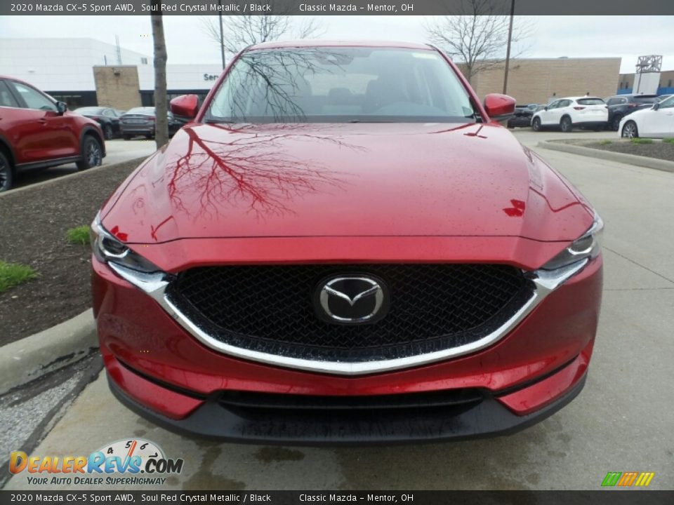 2020 Mazda CX-5 Sport AWD Soul Red Crystal Metallic / Black Photo #2