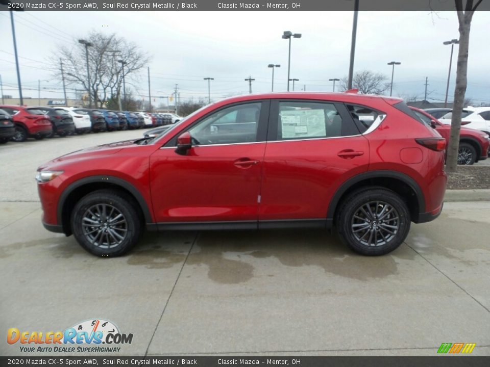 Soul Red Crystal Metallic 2020 Mazda CX-5 Sport AWD Photo #4