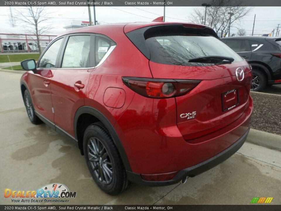 2020 Mazda CX-5 Sport AWD Soul Red Crystal Metallic / Black Photo #5