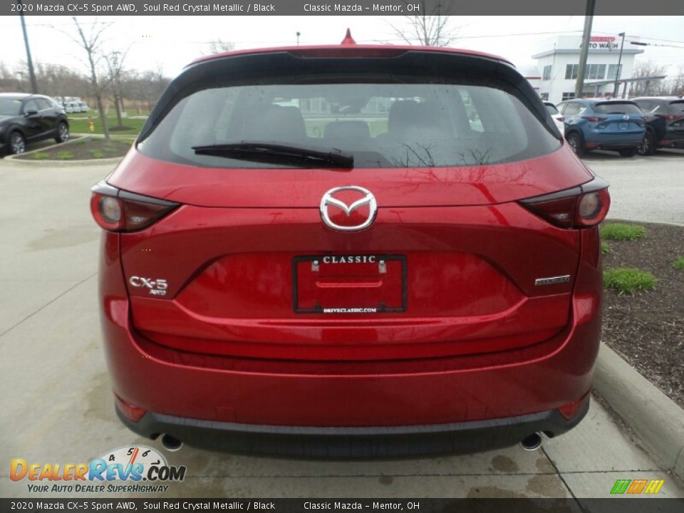 2020 Mazda CX-5 Sport AWD Soul Red Crystal Metallic / Black Photo #6