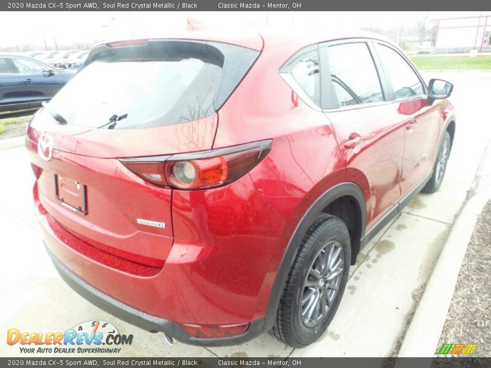 2020 Mazda CX-5 Sport AWD Soul Red Crystal Metallic / Black Photo #7