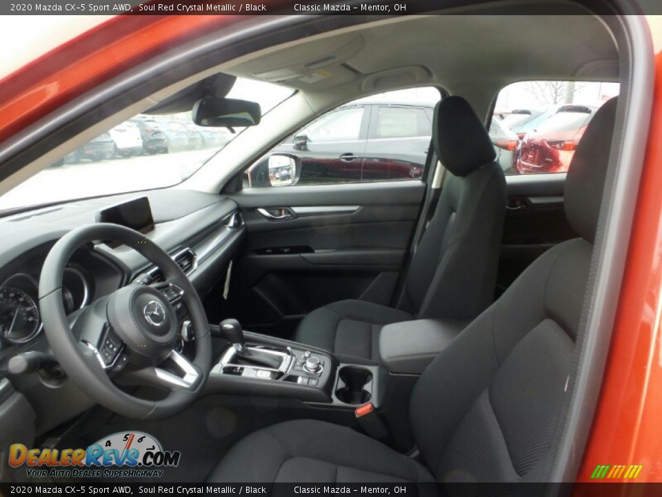2020 Mazda CX-5 Sport AWD Soul Red Crystal Metallic / Black Photo #8