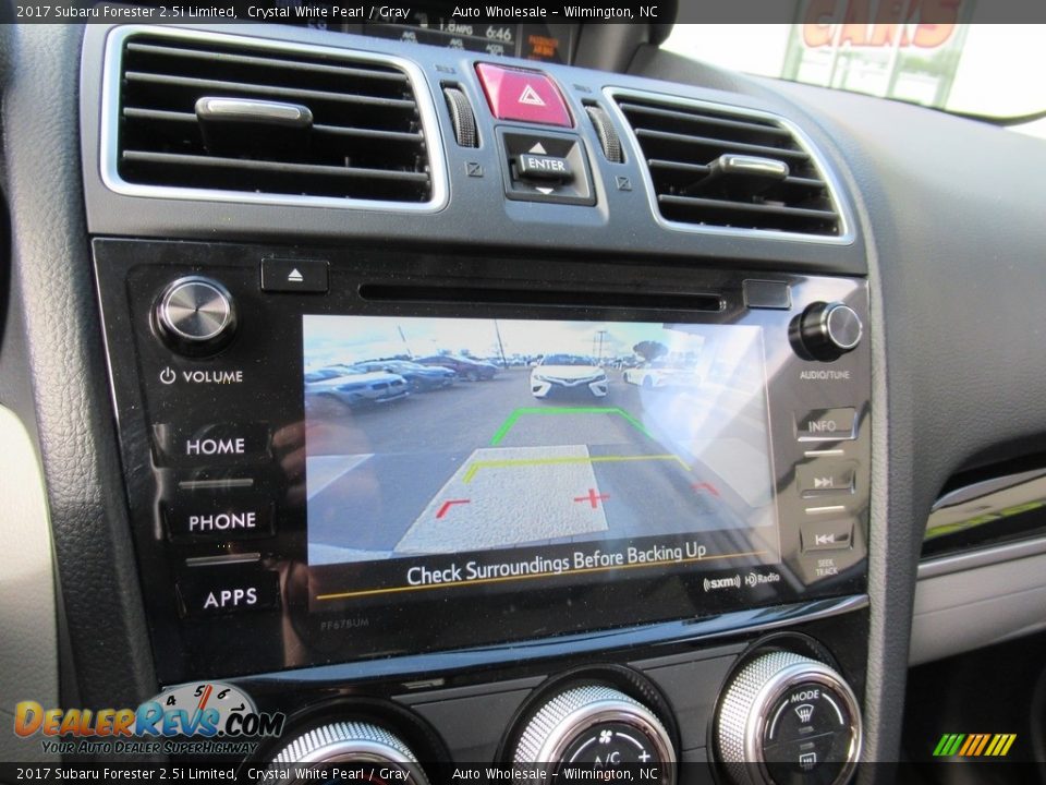 2017 Subaru Forester 2.5i Limited Crystal White Pearl / Gray Photo #18