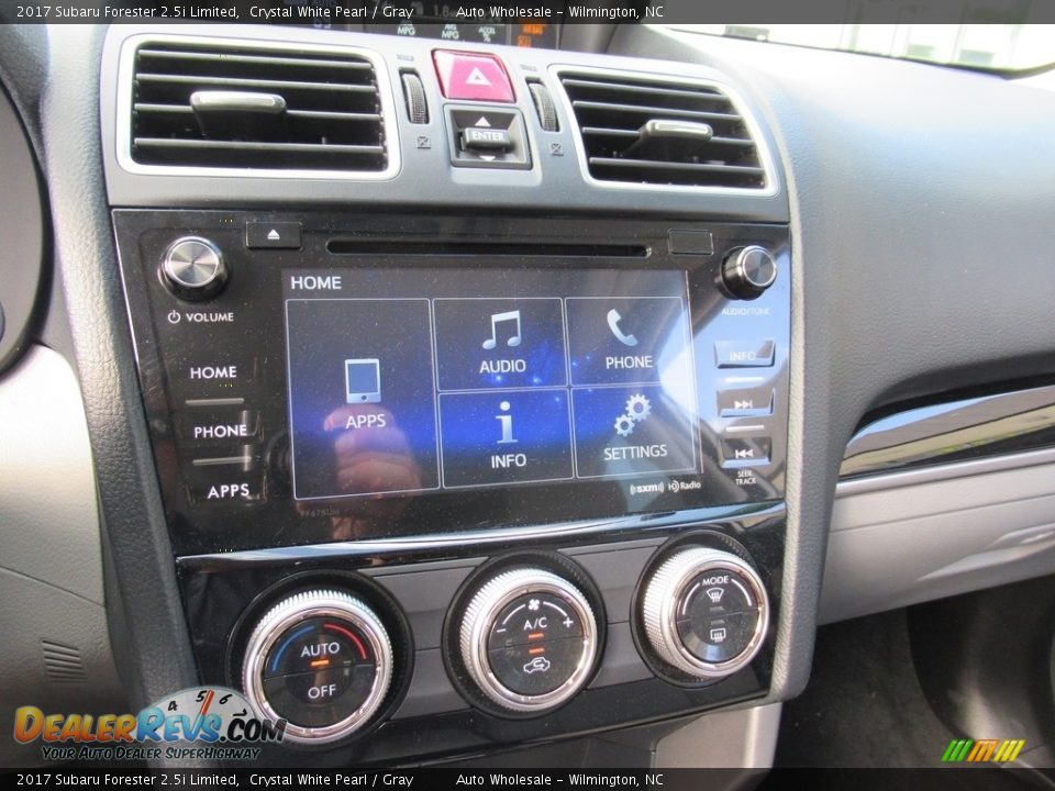 2017 Subaru Forester 2.5i Limited Crystal White Pearl / Gray Photo #19
