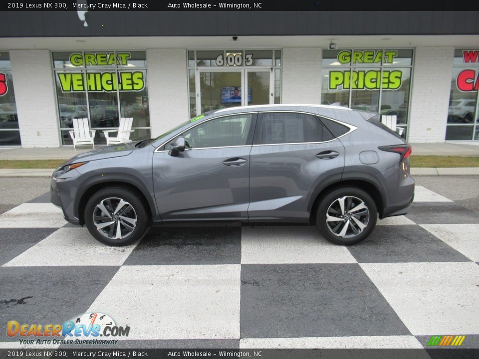 2019 Lexus NX 300 Mercury Gray Mica / Black Photo #1